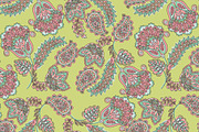 6 Asian Paisley seamless patterns, a Pattern Graphic by antalogiya (Thumbnail 4 of 7)