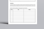 Work Handover Form Template, a Stationery Template by MightyDesign (Thumbnail 3 of 8)