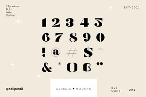 Mogia - Modern Classic Typeface