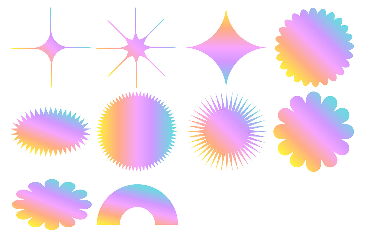 80 Abstract Gradients, a Texture Illustration by cafelab_store (Photo 7 of 8)