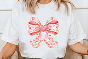 Coquette Bow Heart Png, Valentine, an Illustration by Designking (Thumbnail 6 of 6)