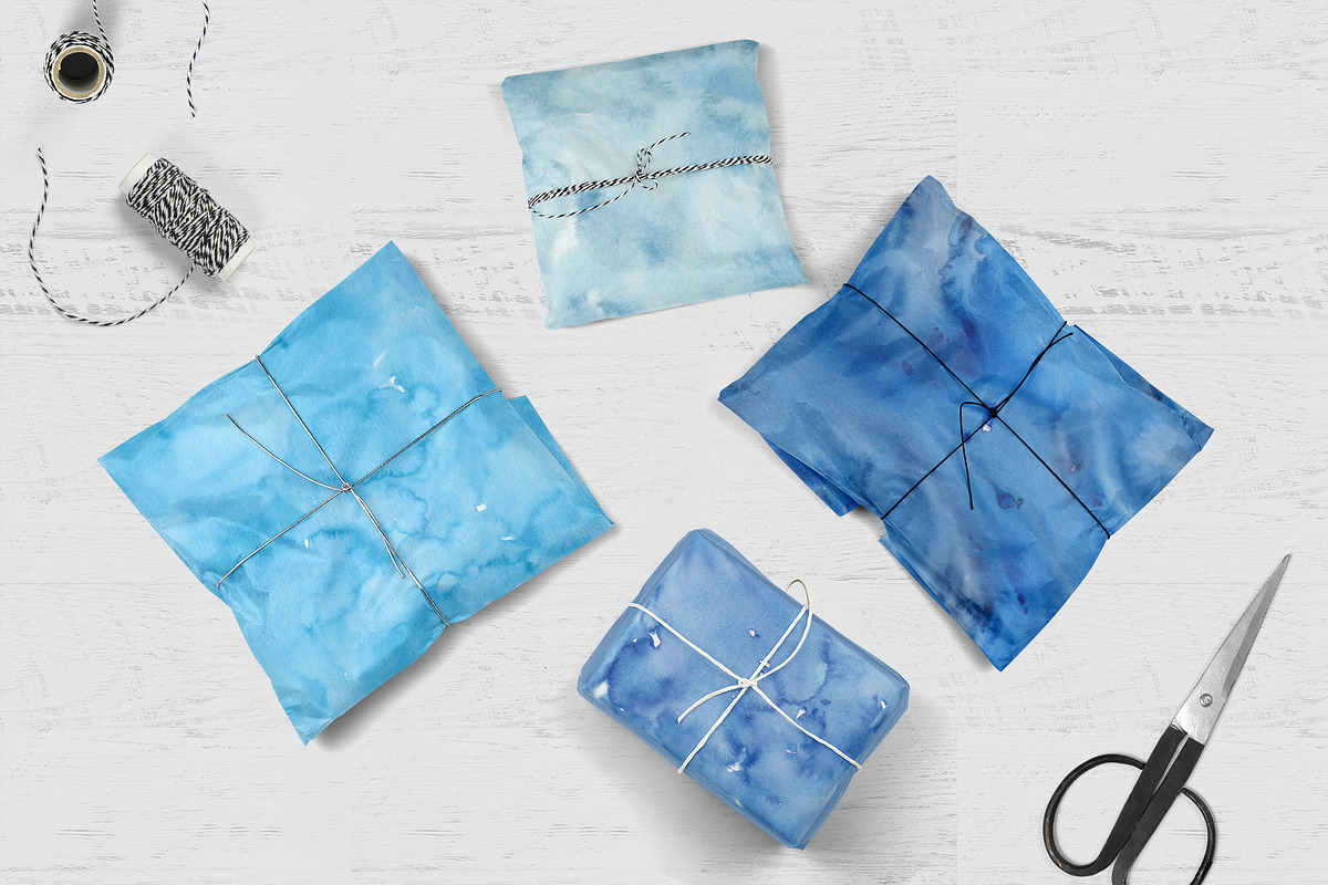 20 Huge Seamless Watercolor Textures, a Texture Graphic by AdenaJ (Photo 8 of 12)