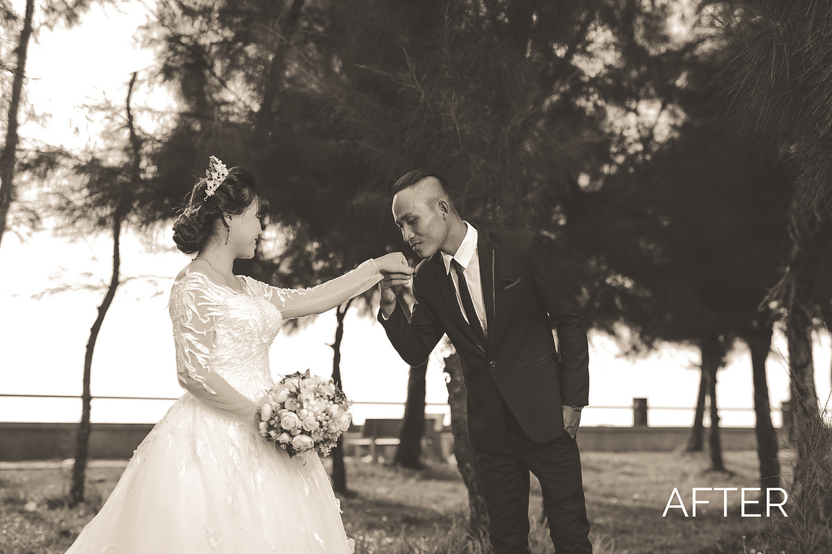 10 Black & White Lightroom Presets, an Action Add-On by Winsome Effects & Co. (Photo 3 of 3)