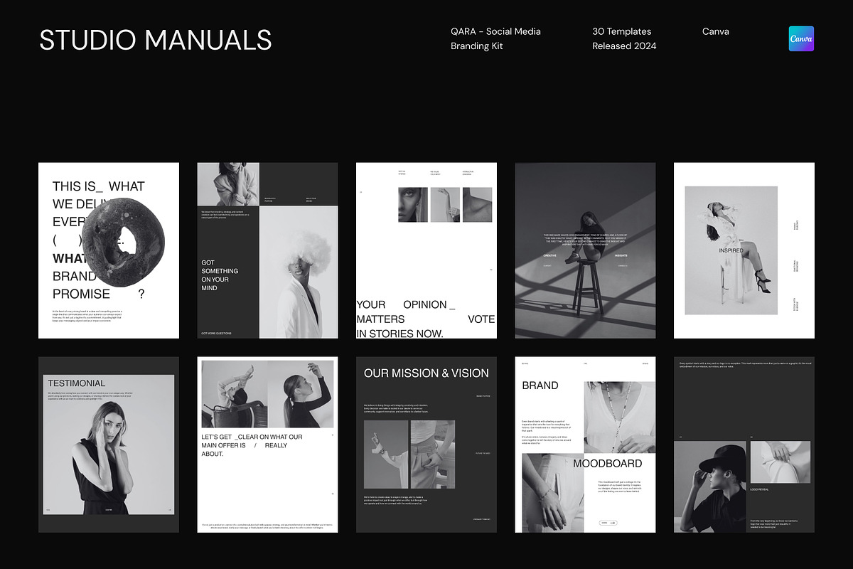 QARA – Social Media Branding Kit, a Social Media Template by Studio Manuals (Photo 5 of 8)
