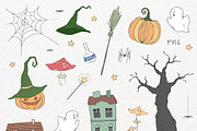 Cute Halloween Collection, an Illustration by Eva Katerina (Thumbnail 16 of 19)