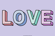 Display font Love This Life, a Sans Serif Font by Itsmesimon (Thumbnail 3 of 25)