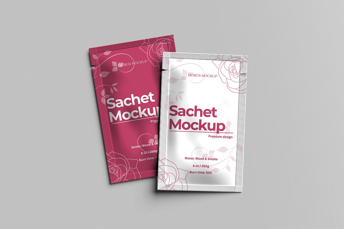 Sachet Mockup, a Packaging Mockup by hokagata (Photo 2 of 5)