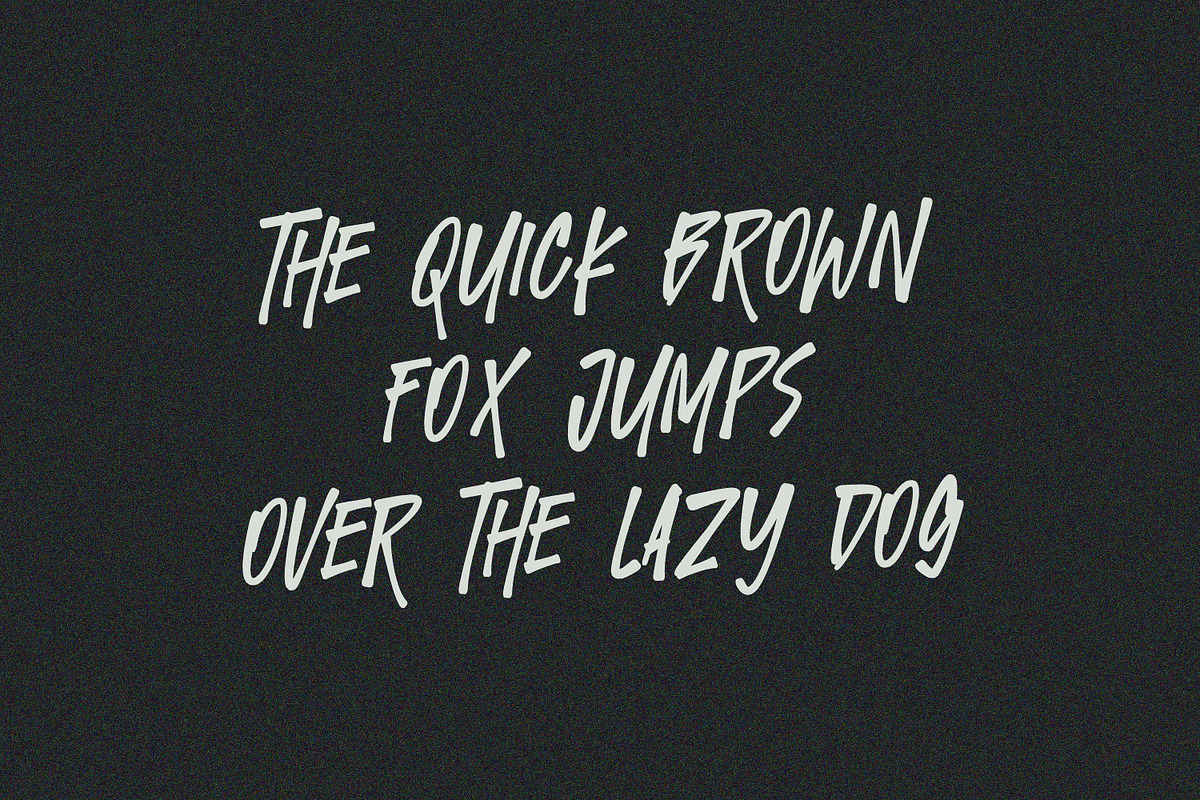 Twicked Panther Dynamic Handpainted, a Handwritten Font by Maulana Creative (Photo 2 of 7)