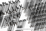 Pixel Fraktur Blackletter, a Blackletter Font by cromatixclassroom (Thumbnail 2 of 9)
