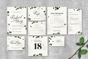 Leaves Wedding Invitation Suite, an Invitation Template by Vynetta (Thumbnail 2 of 5)