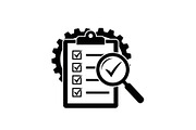 Factory Quality Checklist Silhouette, a Graphic by hafijul (Thumbnail 7 of 14)