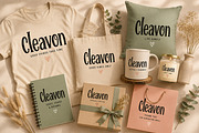 Cleavon whimsical display font, a Script Font by Wow Magic (Thumbnail 2 of 3)