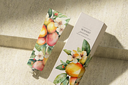 Watercolor Mango Clipart, a Decorative Illustration by ThaismotaCreativeCo (Thumbnail 2 of 10)