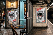 Street Poster Mockup Set, an Advertising Mockup by ForgeDesign (Thumbnail 4 of 5)