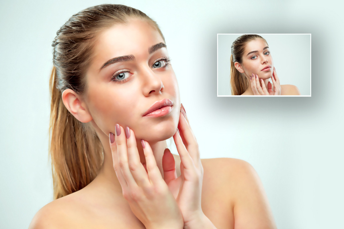 Smooth Skin Retouching Action, an Action Add-On by Vatdesign (Photo 3 of 4)