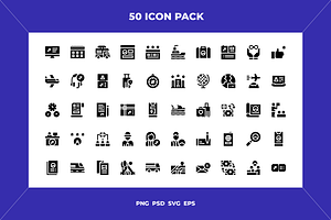 Travel agency icons, an Outline Icon by Wencory
