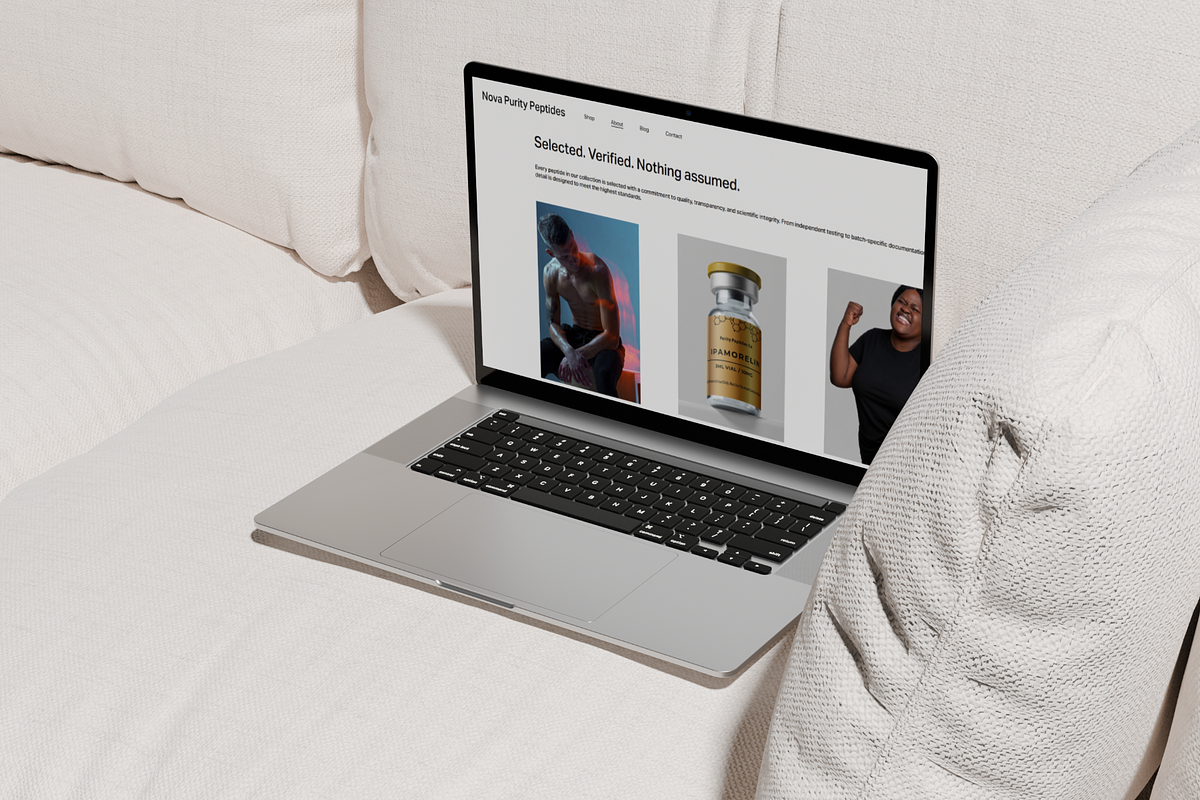Nova Squarespace Peptide Website, a Squarespace Template by Templatelabsdesign (Photo 13 of 16)