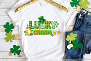 Crochet LUCKY St. Patrick's Day PNG, an Illustration by Canvas Craft (Thumbnail 3 of 4)
