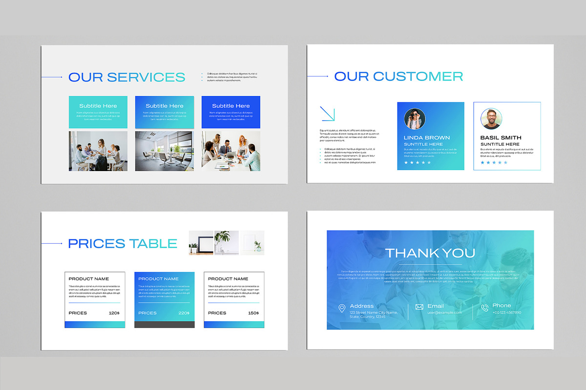 Pitch Deck Presentation Template, a Presentation Template by MightyDesign (Photo 5 of 8)