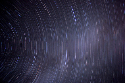 Abstract Star Trails