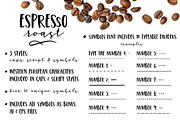 Espresso Roast Font Trio, a Script Font by Every Tuesday (Thumbnail 13 of 14)