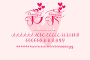 Beautiful Romantic Monogram, a Handwritten Font by Yoga Letter (Thumbnail 7 of 7)