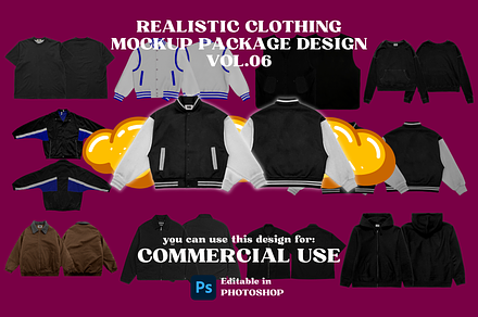 Streetwear Mockup Realistic Design
