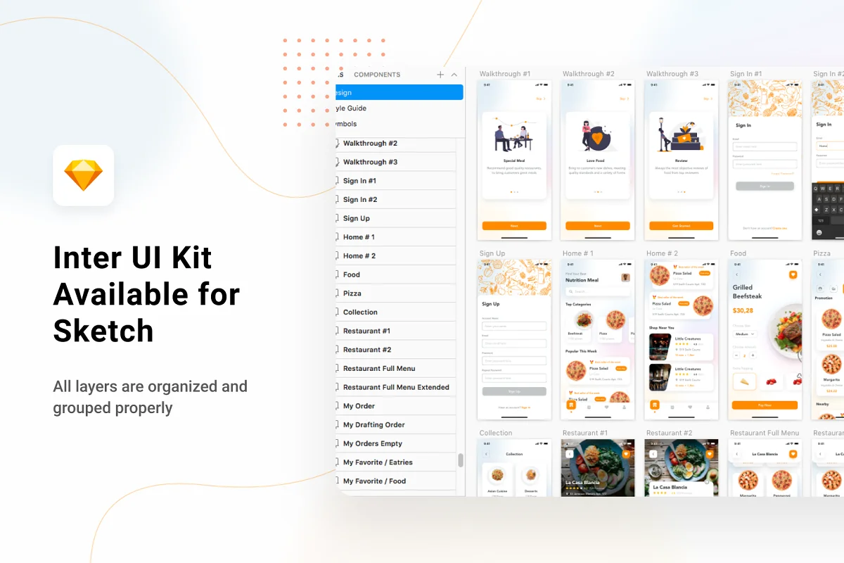 MeaDeli - Food Delivery App Design, an App Template by Capi Product (Photo 5 of 6)