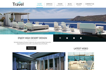 Travel - Responsive Wordpress Theme