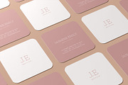 Square Business Card Mockup, a Books & Magazine Mockup by Mockup Supper (Thumbnail 6 of 10)