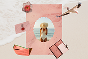 Seaside Diary Coastal Collage Kit, an Object Graphic by JulsIst (Thumbnail 9 of 10)