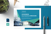 A5 Business Multipurpose Brochure, a Brochure Template by New Lines (Thumbnail 1 of 9)