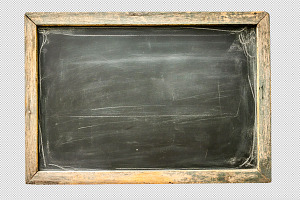 School Empty Blackboard, a Photo by VetalStock
