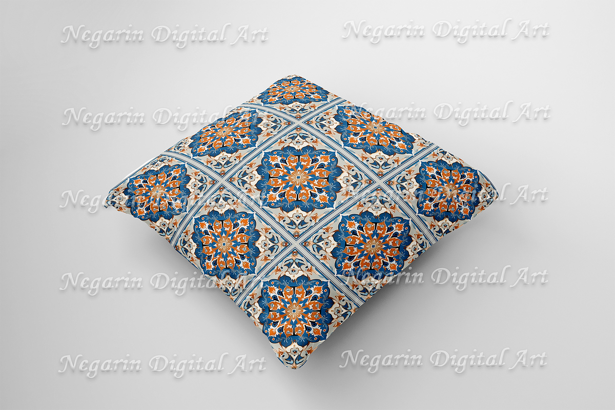 Persian Pattern Tile V2, a Pattern Graphic by Negarin Digital Art (Photo 6 of 8)