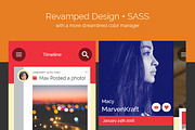 Gemionic - Ionic Social app theme, a HTML Template by Audacitus (Thumbnail 2 of 4)