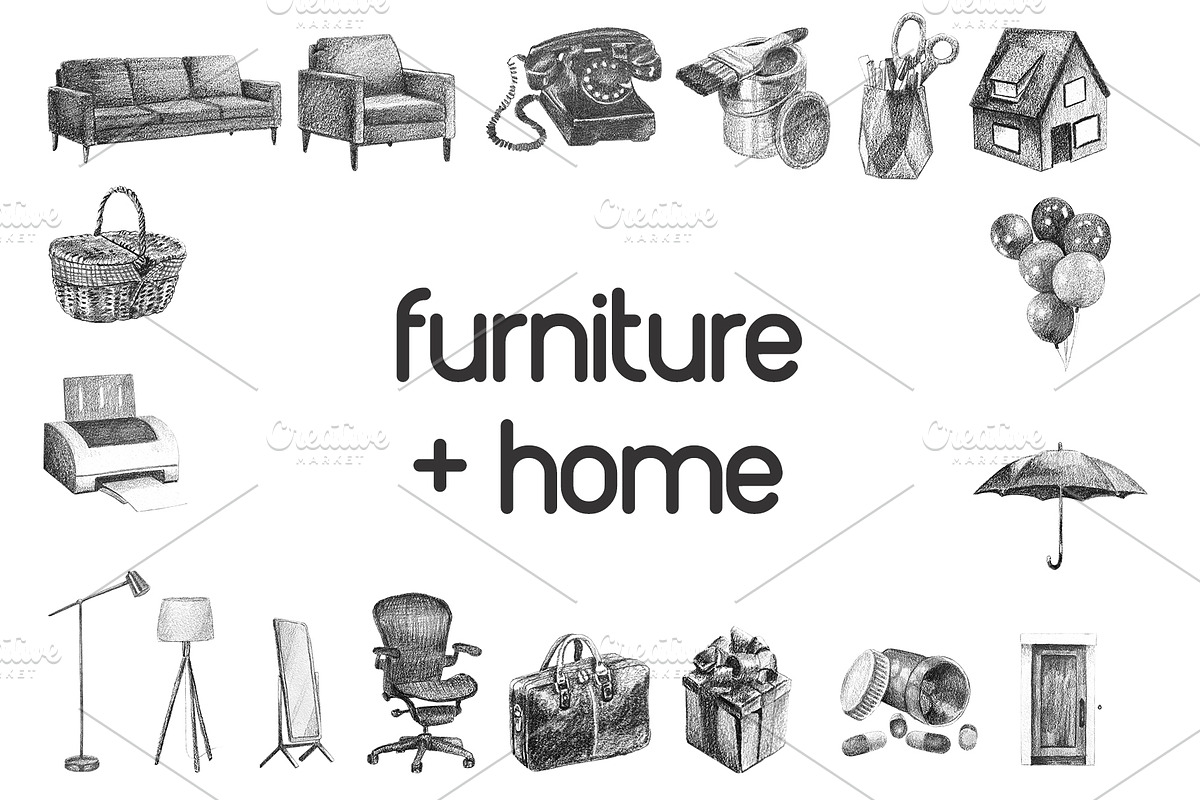 Hand-Drawn Icons (Clip art), an Icon by Onyx Templates (Photo 13 of 14)