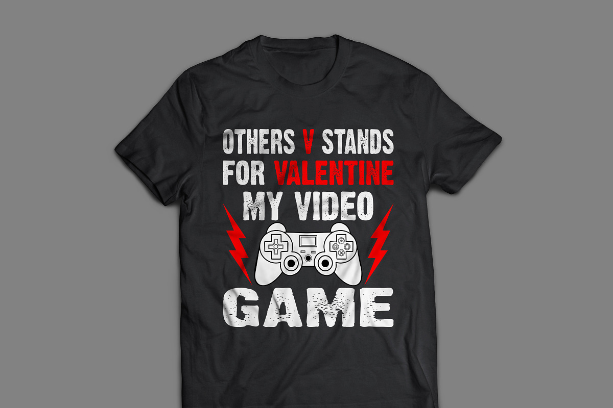 Gaming T-Shirt Design Bundle, an Illustration by Genius Graph (Photo 2 of 5)