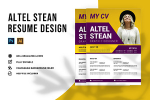 Altel Stean CV & Resume