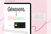 Procreate Block Lettering Brushes, a Brush Add-On by My Fancy Design Shop (Thumbnail 5 of 10)