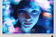 Lo-Fi Night Glow Overlays, a Texture Graphic by PhotoSpirit (Thumbnail 1 of 8)