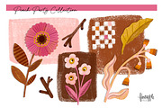 Modern Boho Floral Clipart, an Object Graphic by FINEAPPLE (Thumbnail 4 of 6)