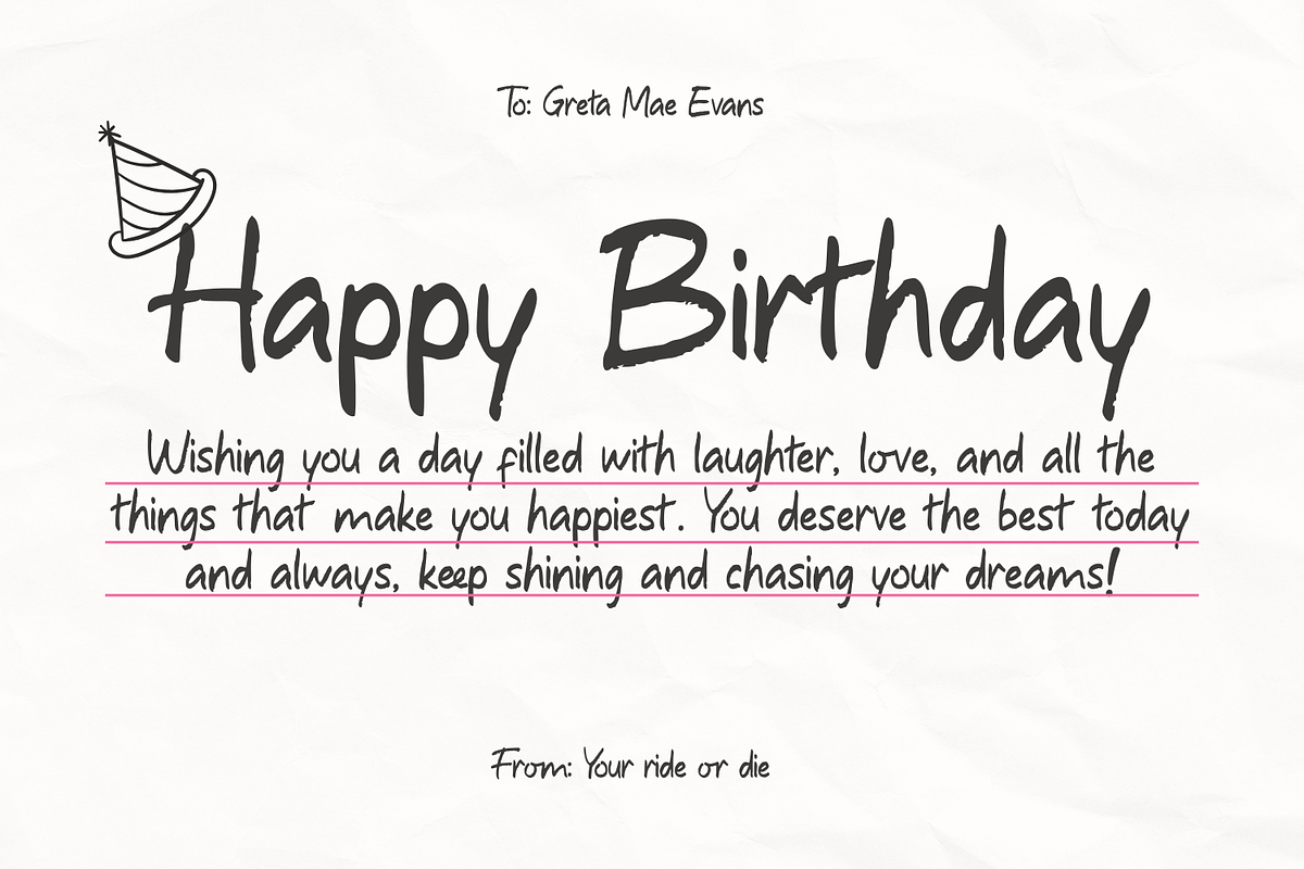 CoffeeAmore a Handwritting Font, a Handwritten Font by Basnistudio (Photo 5 of 13)