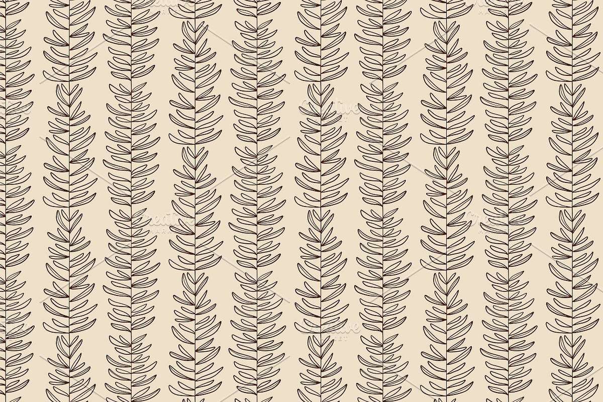 Earthy Botanical Patterns, a Pattern Graphic by Lyolya Profitrolya (Photo 5 of 7)
