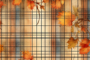 Autumn Plaid Pattern