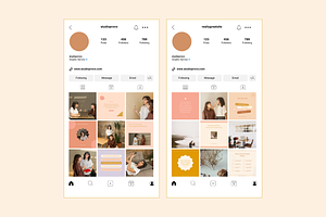 Muted Pastel Social Media Kit