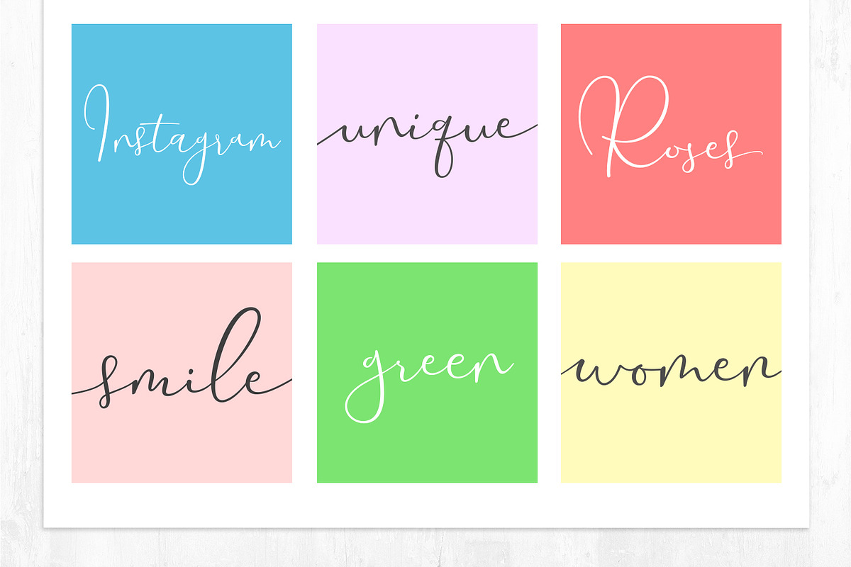 Yolan Unique Font preview 5