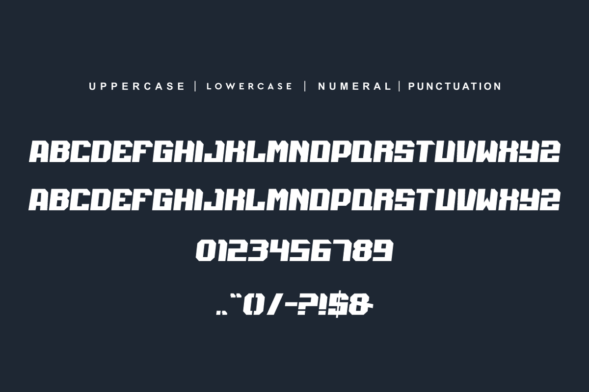 Spons Blocky, a Sans Serif Font by alon kelakon (Photo 5 of 6)