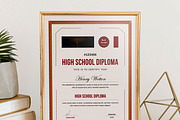 Classic Certificate Design, a Stationery Template by MightyDesign (Thumbnail 4 of 8)