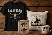 Outlaw Ridge, a Slab Serif Font by Wow Magic (Thumbnail 5 of 6)