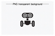 Smart Robot Avatars Set, a Solid Icon by Designfour (Thumbnail 6 of 7)